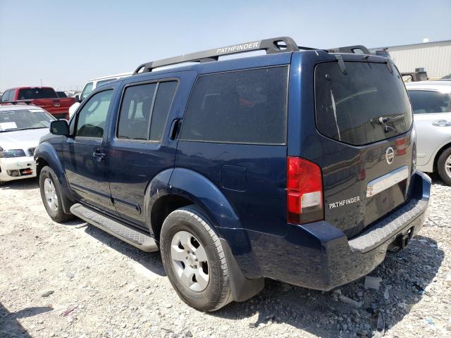 5N1AR18U37C620482 - 2007 NISSAN PATHFINDER LE BLUE photo 2