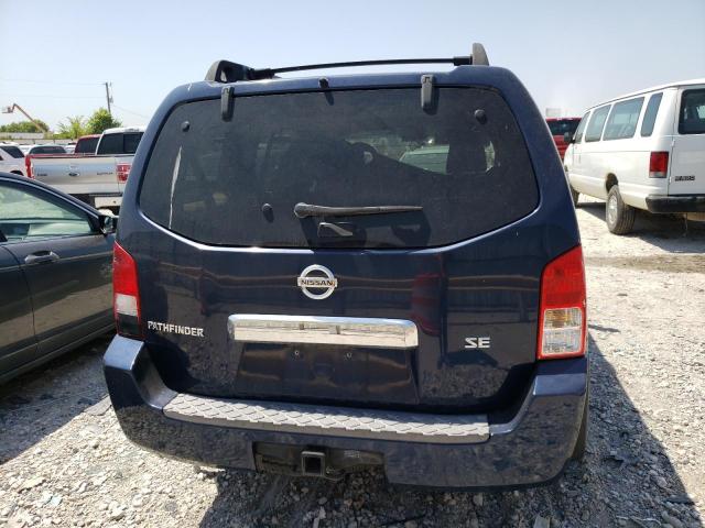 5N1AR18U37C620482 - 2007 NISSAN PATHFINDER LE BLUE photo 6