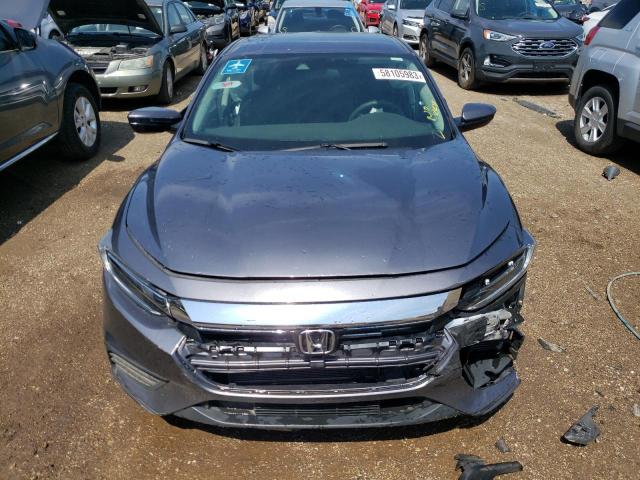 19XZE4F53ME010795 - 2021 HONDA INSIGHT EX GRAY photo 5