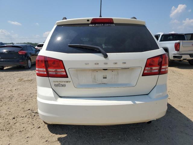 3C4PDCAB5JT386035 - 2018 DODGE JOURNEY SE WHITE photo 6