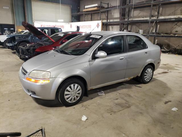 KL1TD566X6B615136 - 2006 CHEVROLET AVEO BASE SILVER photo 1