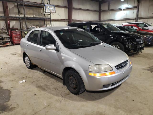 KL1TD566X6B615136 - 2006 CHEVROLET AVEO BASE SILVER photo 4