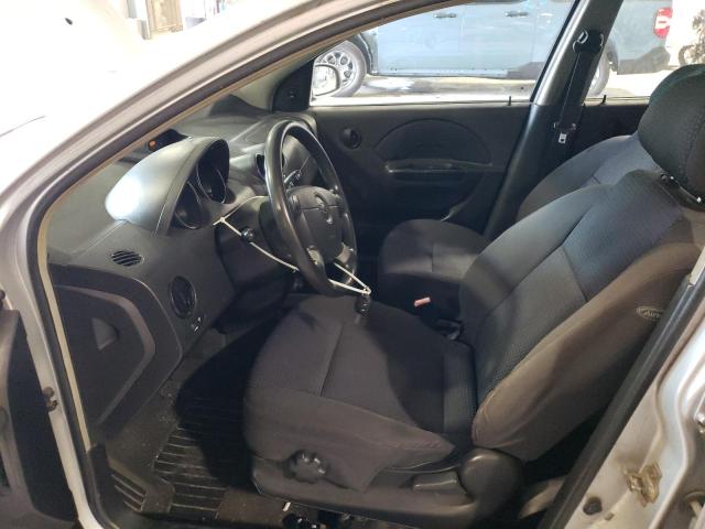 KL1TD566X6B615136 - 2006 CHEVROLET AVEO BASE SILVER photo 7
