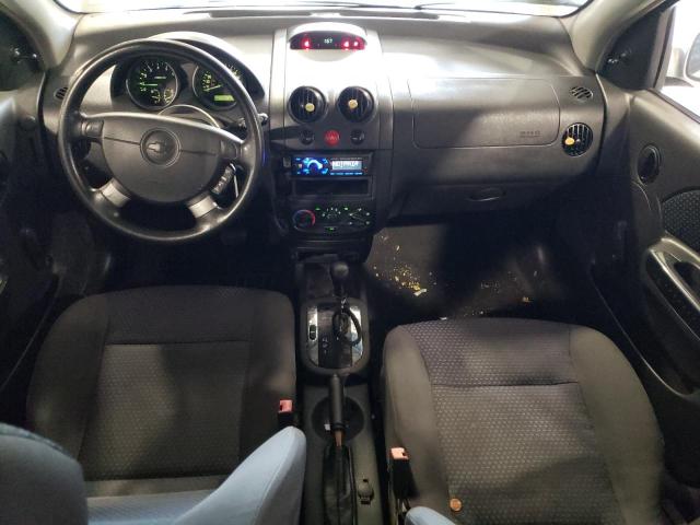 KL1TD566X6B615136 - 2006 CHEVROLET AVEO BASE SILVER photo 8