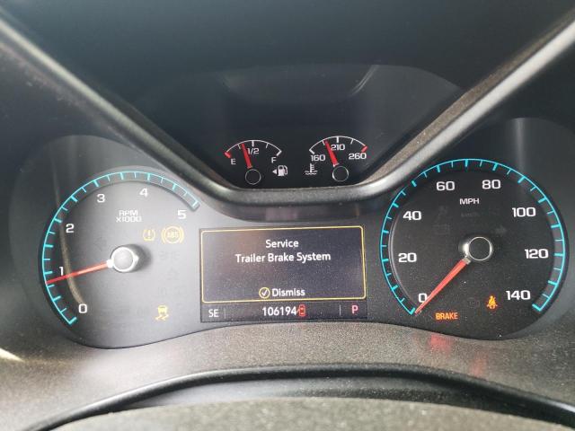 1GCPTEE16K1310672 - 2019 CHEVROLET COLORADO ZR2 CHARCOAL photo 9