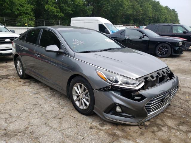 5NPE24AF3JH617455 - 2018 HYUNDAI SONATA SE GRAY photo 4