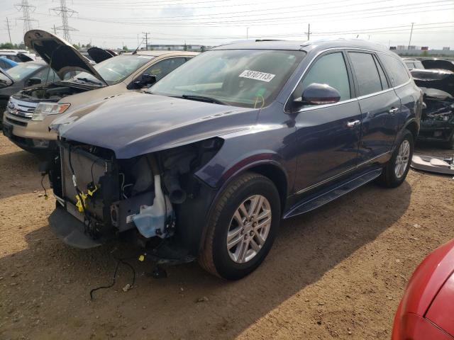 5GAKVBKD4DJ138566 - 2013 BUICK ENCLAVE BLUE photo 1