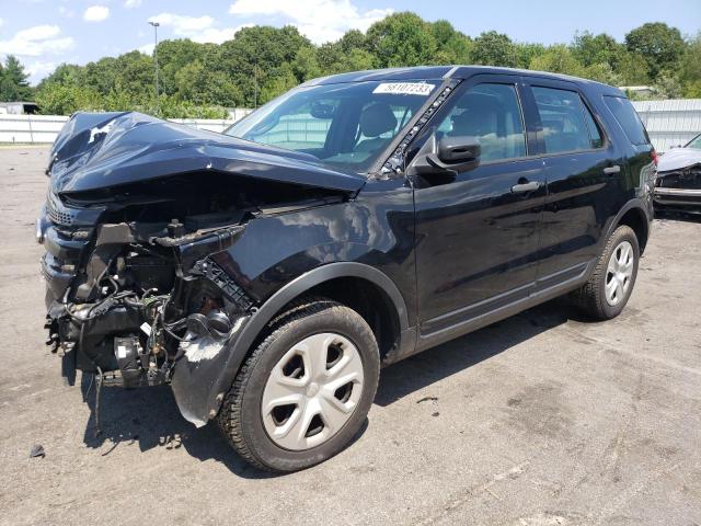 1FM5K8AR6FGC52469 - 2015 FORD EXPLORER POLICE INTERCEPTOR BLACK photo 1