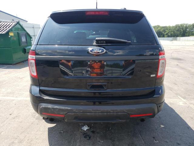 1FM5K8AR6FGC52469 - 2015 FORD EXPLORER POLICE INTERCEPTOR BLACK photo 6