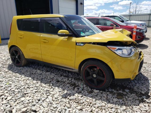 KNDJX3A50E7054229 - 2014 KIA SOUL ! YELLOW photo 4