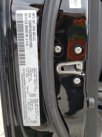 1C6RR7GG2NS237830 - 2022 RAM 1500 CLASS SLT 黑色 照片 13