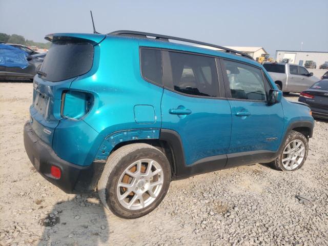 ZACNJCBB7MPN26898 - 2021 JEEP RENEGADE LATITUDE TEAL photo 3