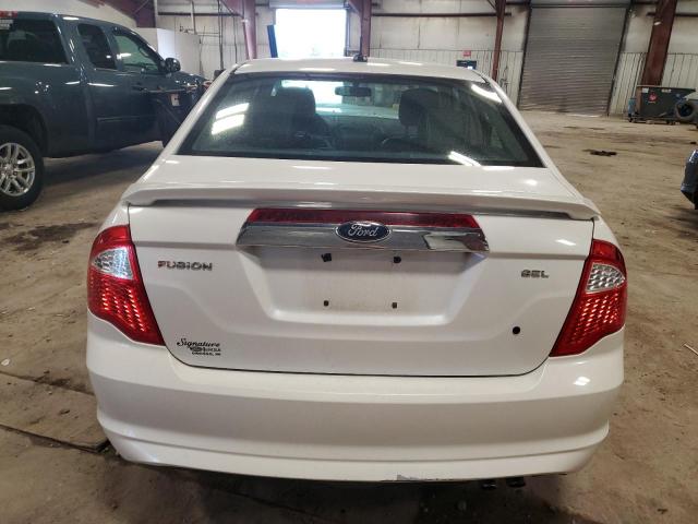 3FAHP0JA1CR143474 - 2012 FORD FUSION SEL WHITE photo 6