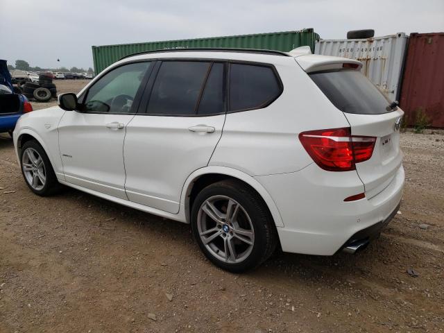 5UXWX7C59BL735548 - 2011 BMW X3 XDRIVE35I WHITE photo 2