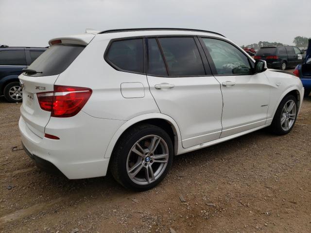 5UXWX7C59BL735548 - 2011 BMW X3 XDRIVE35I WHITE photo 3