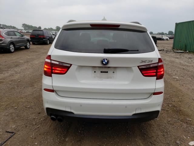 5UXWX7C59BL735548 - 2011 BMW X3 XDRIVE35I WHITE photo 6