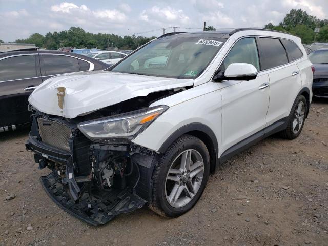 KM8SRDHF1HU221668 - 2017 HYUNDAI SANTA FE SE ULTIMATE WHITE photo 1