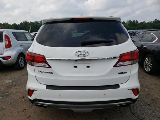 KM8SRDHF1HU221668 - 2017 HYUNDAI SANTA FE SE ULTIMATE WHITE photo 6