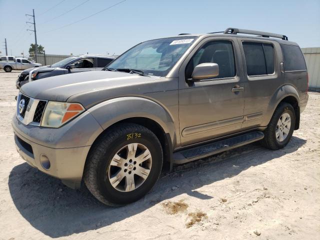 5N1AR18W65C720512 - 2005 NISSAN PATHFINDER LE ოქროსფერი ფოტო 1
