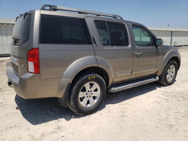 5N1AR18W65C720512 - 2005 NISSAN PATHFINDER LE ოქროსფერი ფოტო 3