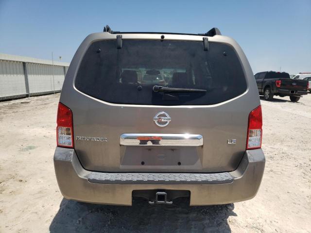 5N1AR18W65C720512 - 2005 NISSAN PATHFINDER LE ოქროსფერი ფოტო 6