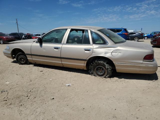 2FALP72W8VX148933 - 1997 FORD CROWN VICT S BEIGE photo 2