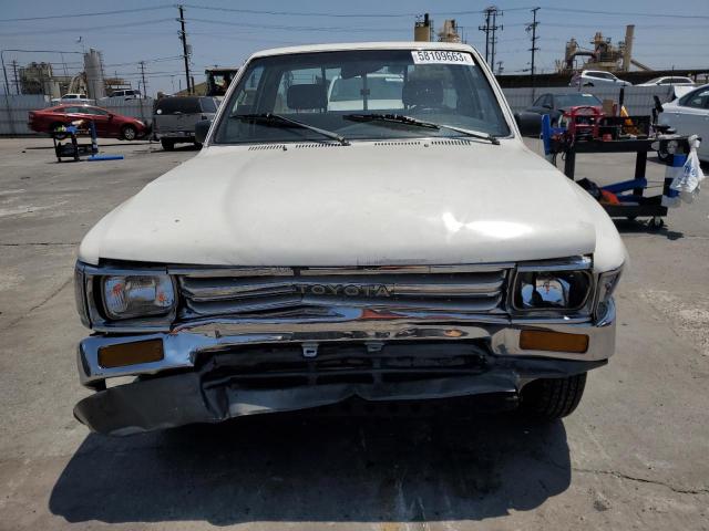 JT4RN81P8M5129342 - 1991 TOYOTA PICKUP 1/2 TON SHORT WHEELBASE DLX WHITE photo 5