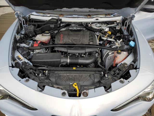 ZASPAKBNXM7D20348 - 2021 ALFA ROMEO STELVIO TI Күміс фото 12