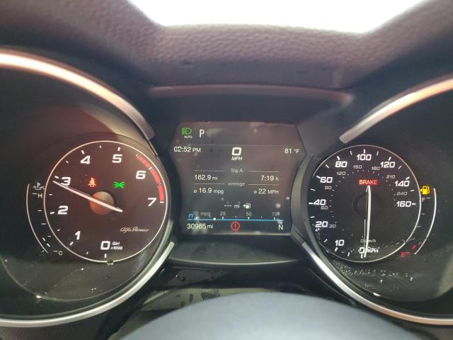 ZASPAKBNXM7D20348 - 2021 ALFA ROMEO STELVIO TI Күміс фото 9