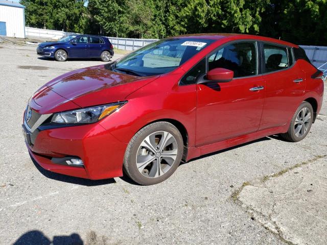 1N4AZ1CP7LC307196 - 2020 NISSAN LEAF SV RED photo 1