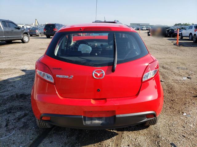 JM1DE1KY5E0184497 - 2014 MAZDA MAZDA2 SPORT RED photo 6