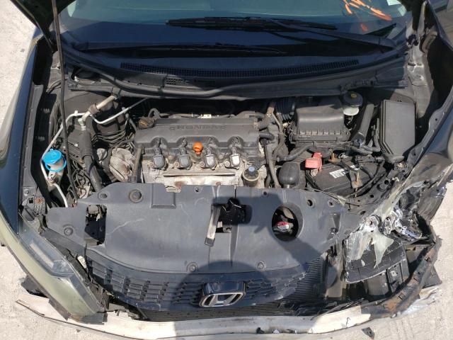 2HGFB2F99FH525778 - 2015 HONDA CIVIC EXL შავი ფოტო 11