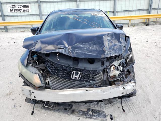 2HGFB2F99FH525778 - 2015 HONDA CIVIC EXL შავი ფოტო 5