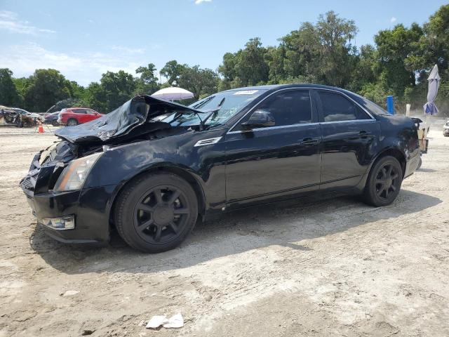 1G6DF577180186243 - 2008 CADILLAC CTS BLACK photo 1