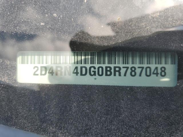 2D4RN4DG0BR787048 - 2011 DODGE GRAND CARA EXPRESS GRAY photo 13