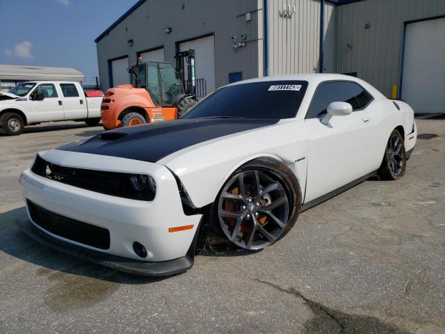 2C3CDZBT2MH660365 - 2021 DODGE CHALLENGER R/T WHITE photo 1