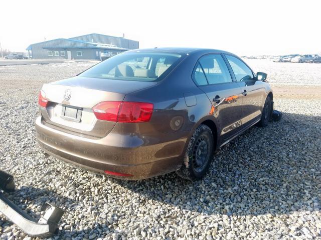 3VW1K7AJ0EM383888 - 2014 VOLKSWAGEN JETTA BASE  照片 4