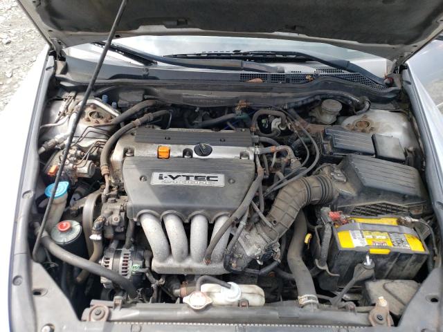 1HGCM56755A050186 - 2005 HONDA ACCORD EX SILVER photo 11