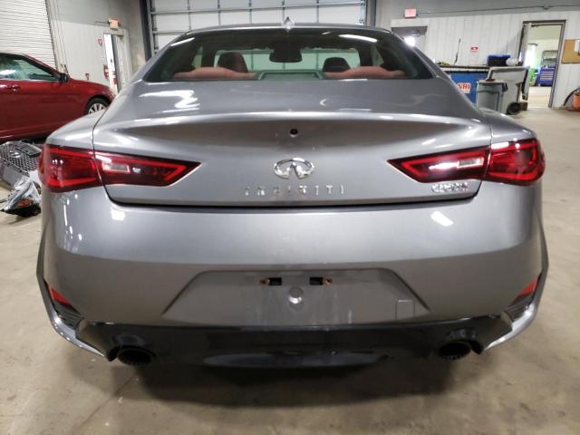 JN1FV7EK0JM531095 - 2018 INFINITI Q60 RED SPORT 400 SILVER photo 6