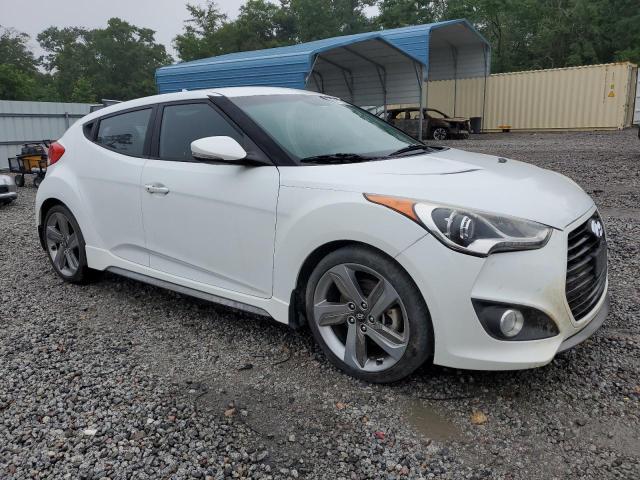 KMHTC6AE6DU164249 - 2013 HYUNDAI VELOSTER TURBO 白色 照片 4