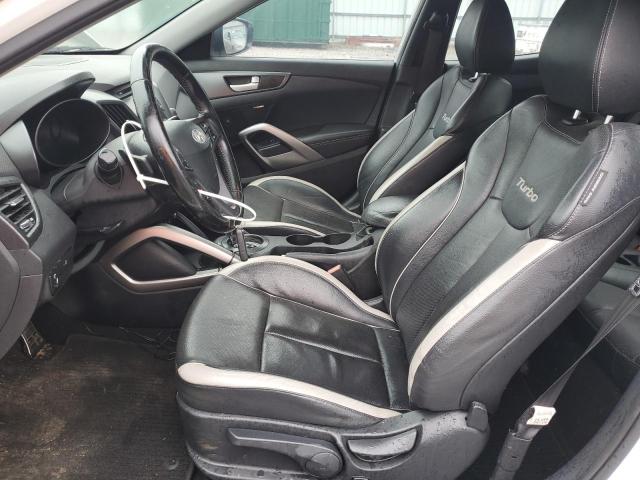 KMHTC6AE6DU164249 - 2013 HYUNDAI VELOSTER TURBO 白色 照片 7