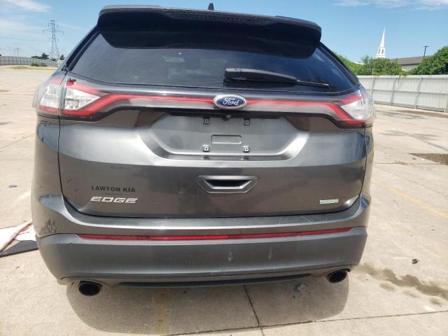 2FMPK3G90HBB88605 - 2017 FORD EDGE SE CHARCOAL photo 6