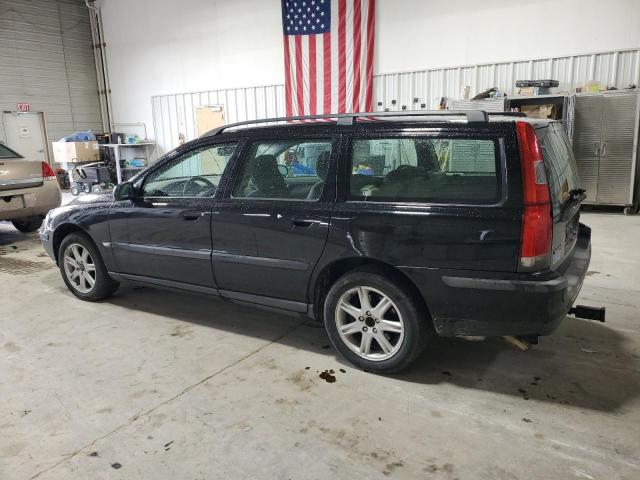 YV1SW61R122212057 - 2002 VOLVO V70 BLACK photo 2