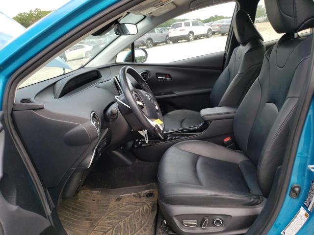 JTDKARFP6H3044559 - 2017 TOYOTA PRIUS PRIM ტურკოუსი ფოტო 7