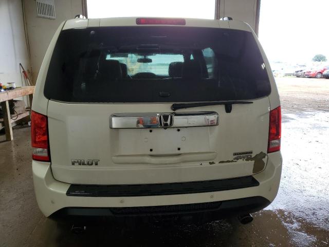 5FNYF4H93FB053569 - 2015 HONDA PILOT TOURING WHITE photo 6