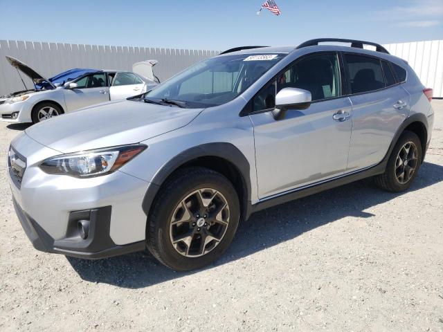 JF2GTABC7JH327177 - 2018 SUBARU CROSSTREK PREMIUM SILVER photo 1