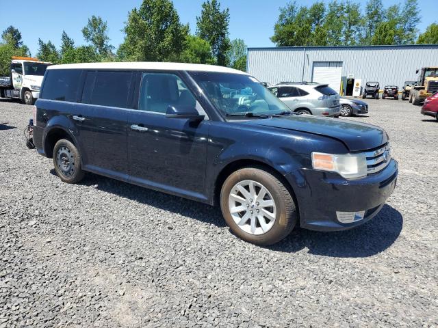 2FMDK52C19BA31636 - 2009 FORD FLEX SEL BLUE photo 4