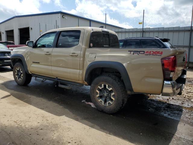 5TFCZ5AN4JX156576 - 2018 TOYOTA TACOMA DOUBLE CAB GOLD photo 2