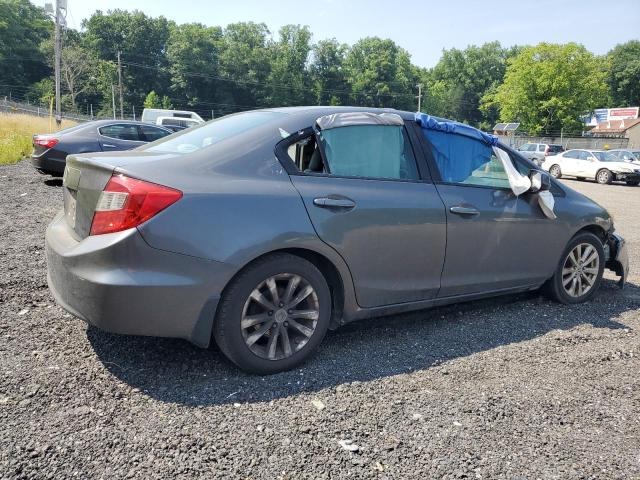 2HGFB2F86CH601962 - 2012 HONDA CIVIC EX GRAY photo 3