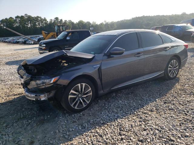 1HGCV3F54NA010827 - 2022 HONDA ACCORD HYBRID EXL GRAY photo 1